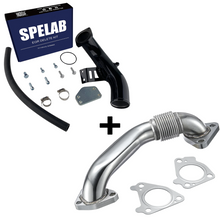 Load image into Gallery viewer, 2004-2005 6.6L Duramax LLY EGR Delete Kit With High Flow Intake |SPELAB