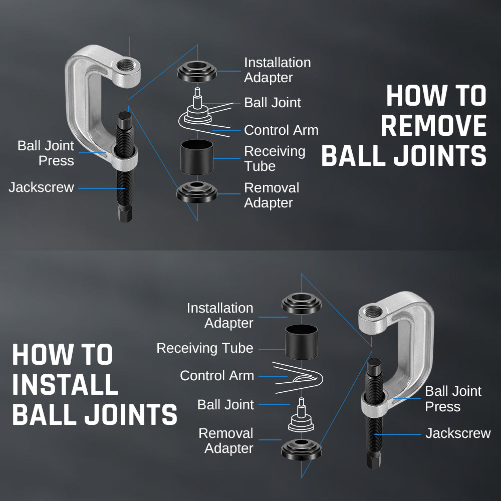 Ball Joint Service Kit for 2WD and 4WD Vehicles|SPELAB-4