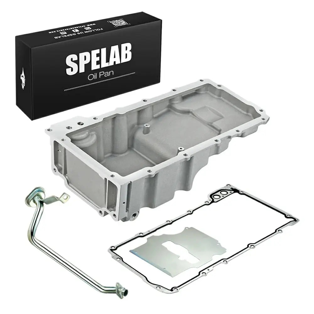 thumbnail image 2 of A-Premium Rear Sump LS Engine Oil Pan With Drain Plug 2 of 14