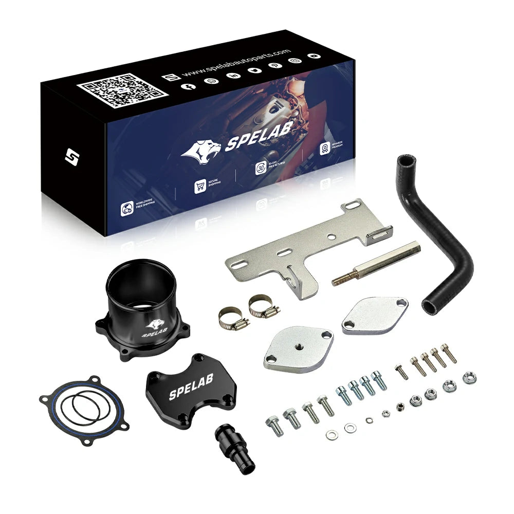 EGR Delete Kit For 2010-2014 Dodge Ram 6.7L Cummins Throttle Valve Cooler | SPELAB-2