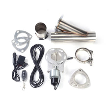 Load image into Gallery viewer, SPELAB 3 Inch Plum-shaped Unilateral Electric Exhaust Cutout Kit