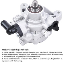 Load image into Gallery viewer, SPELAB Power Steering Pump with Pulley Compatible for 2003-2005 Honda Accord 2.4L Replace #56110-RAA-A01