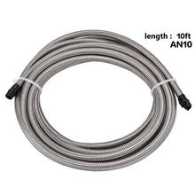 Load image into Gallery viewer, SPELAB 3.0 Meter AN10 Stainless Steel Braided PTFE Oil Hose Line Kit-SPELAB