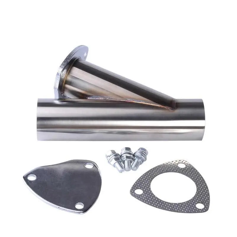 SPELAB Universal Exhaust System 2.5/3.0 Inch Stainless Steel Exhaust C