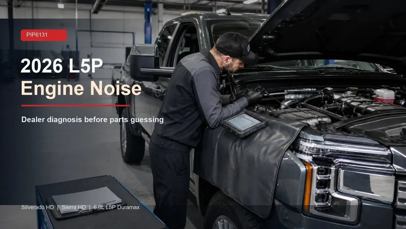 2026 L5P Duramax Engine Noise: GM PIP6131 Explained for Silverado HD and Sierra HD Owners 