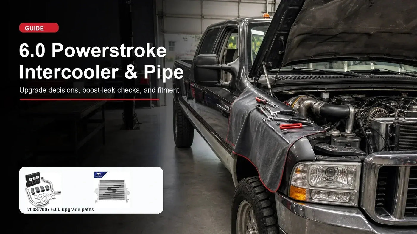 6.0 Powerstroke Intercooler & Pipe Upgrade Guide 