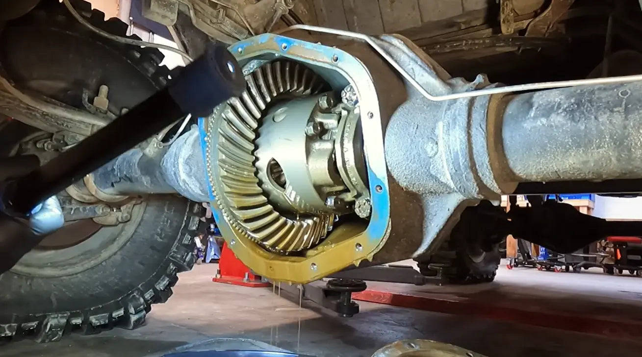 rear differential of a Ford F250