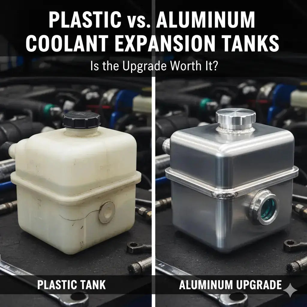 Plastic vs. Aluminum Coolant Expansion Tanks