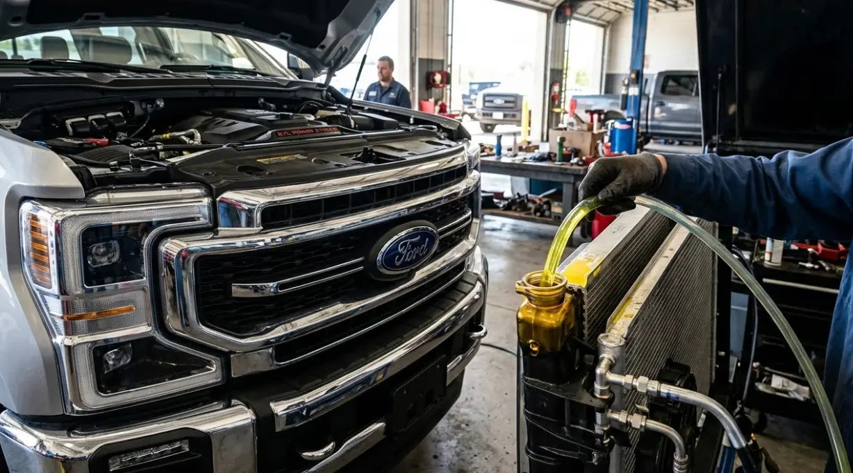 How Often Should You Flush Your Car Radiator? Ford F-250–F-550 Coolant Flush Guide 