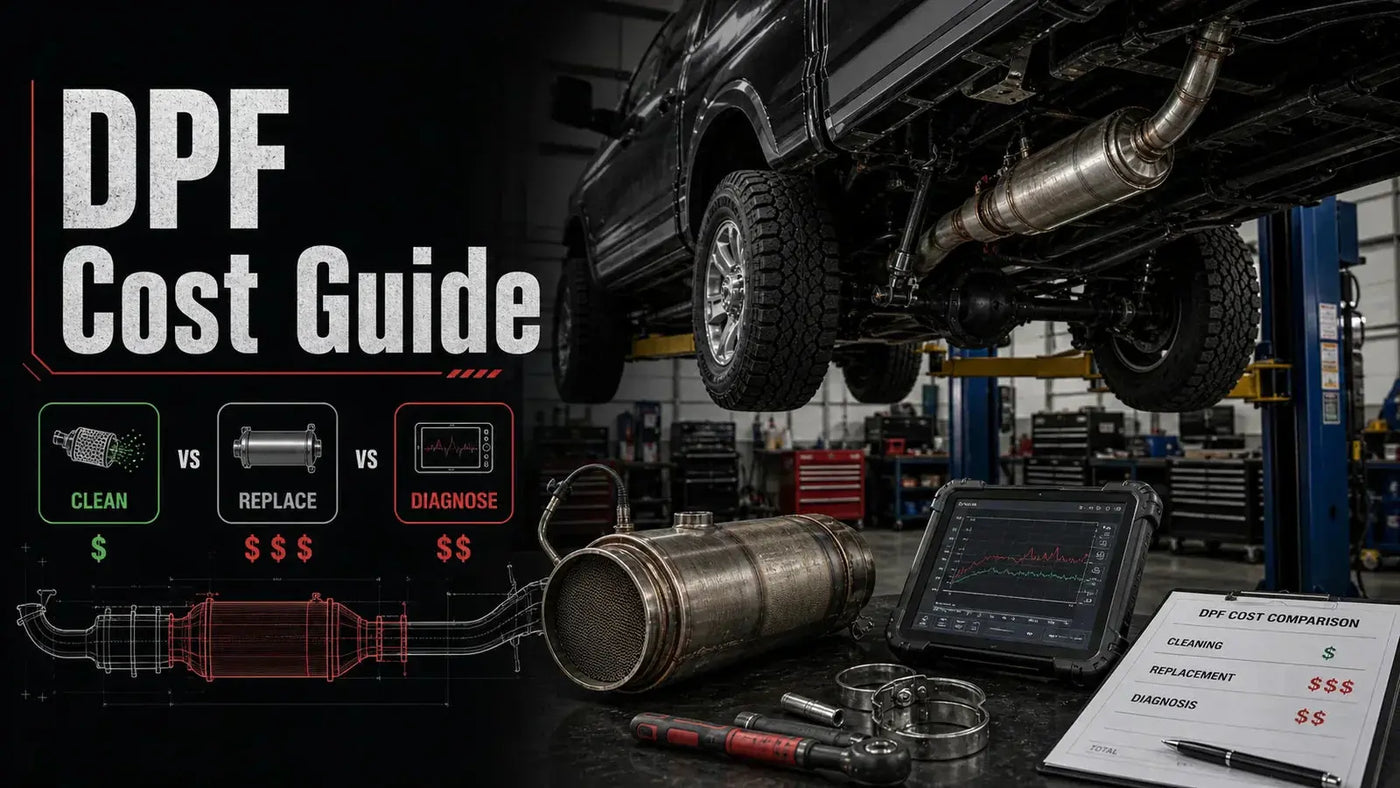 DPF cost guide for cleaning replacement and diagnosis decisions