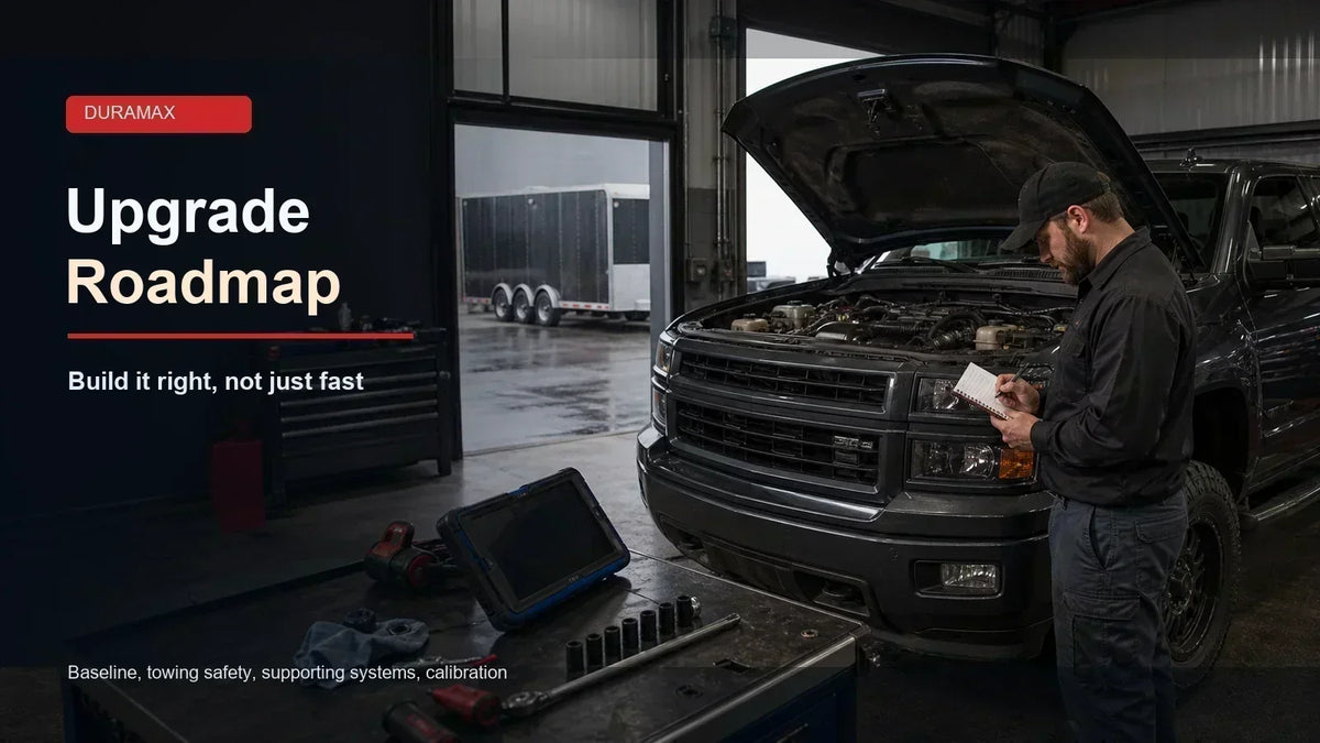 Duramax upgrade roadmap guide for building a Silverado HD or Sierra HD diesel truck right before adding power
