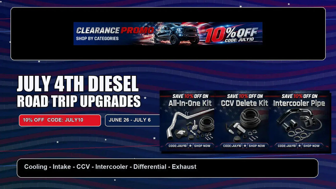 July 4th diesel truck road trip upgrades with SPELAB JULY10 sale code