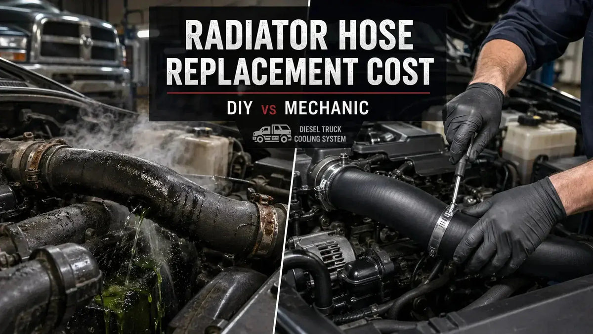 Radiator Hose Replacement Cost in 2026: DIY vs Mechanic, Cars & Diesel Trucks 