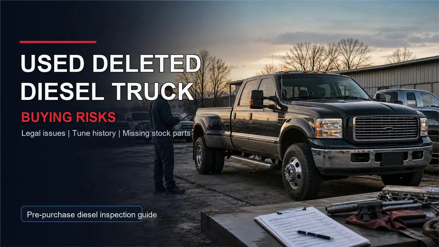 Should You Buy a Used Deleted Diesel Truck? 