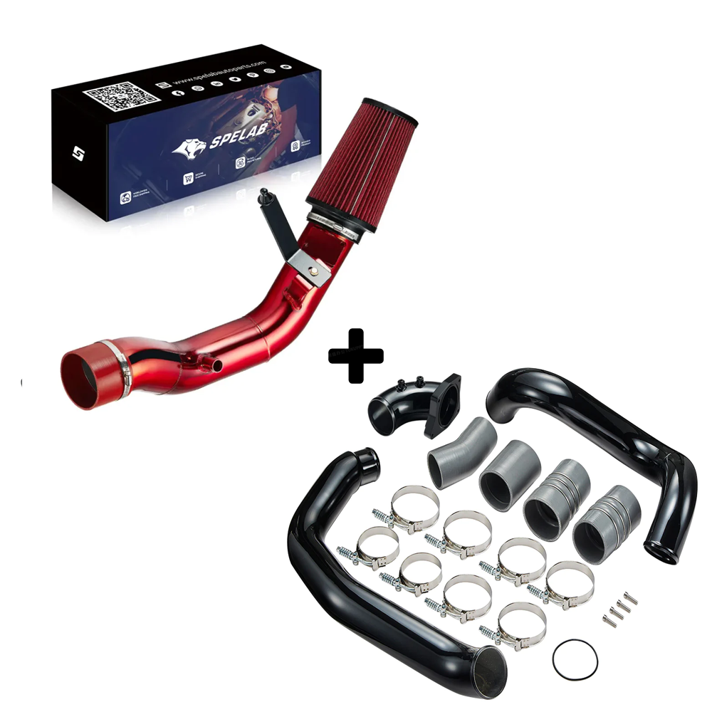 SPELAB 4‘’ Cold Air Intake Kit For 2003-2007 Ford 6.0 Powerstroke Diesel F250 F350 F450 F550