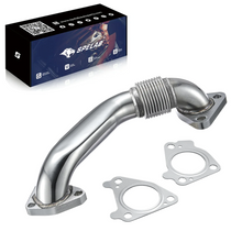 Load image into Gallery viewer, SPELAB 2006-2007 6.6L Duramax LBZ EGR Delete Kit with High Flow Intake Elbow