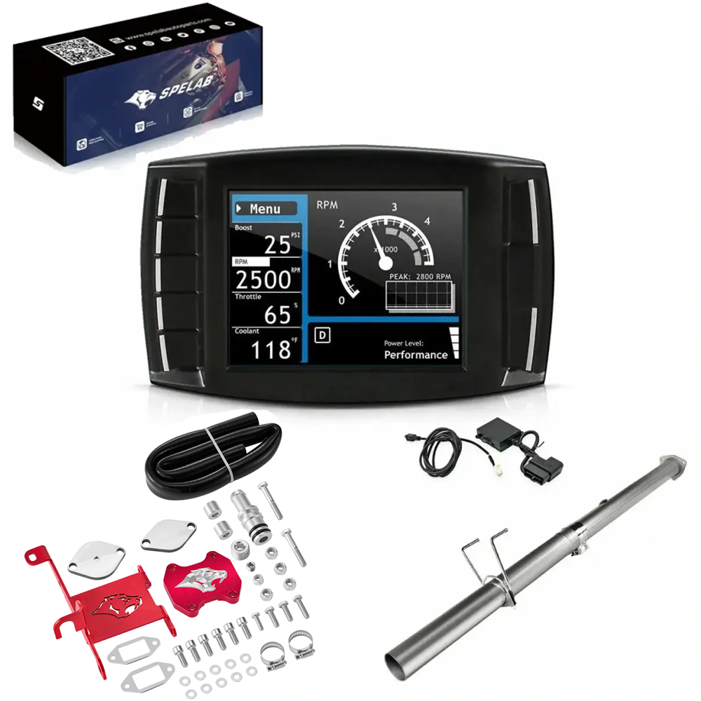 EGR/DPF/DEF All-In-One Delete Kit for 2013-2018 Dodge Ram 6.7L Diesel | SPELAB