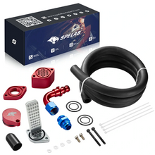 Load image into Gallery viewer, SPELAB 3.5&quot; Cold Side Intercooler Pipe Kit For 2011-2019 6.7 Powerstroke Diesel Ford F250 F350 F450