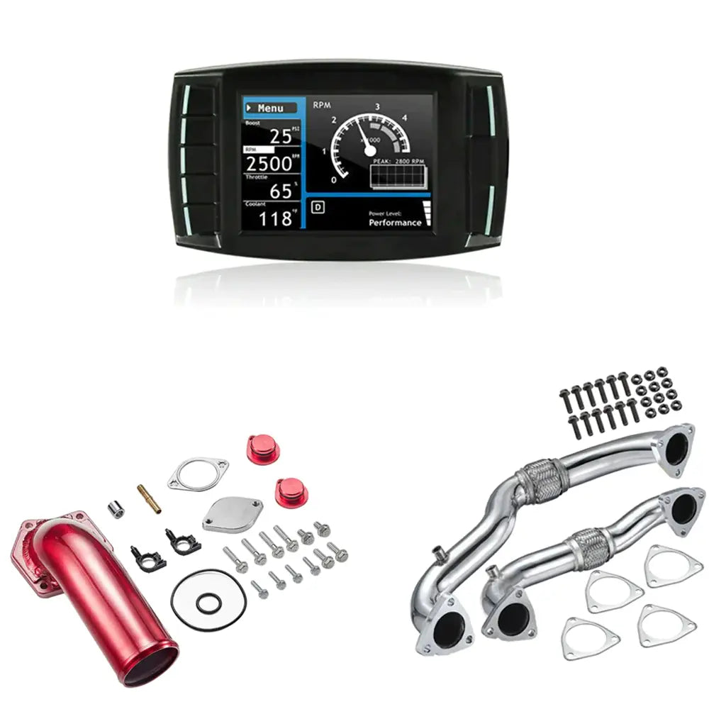 DPF/DEF/EGR/Up-Pipe 2008-2010 Ford 6.4L Powerstroke All-in-One Kit |SPELAB