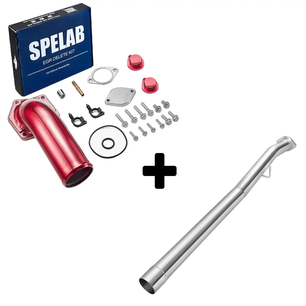 EGR Delete Kit For 2008-2010 Ford 6.4L Powerstroke Turbo Diesel | SPELAB