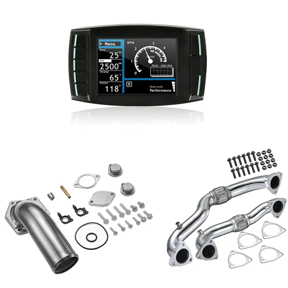 DPF/DEF/EGR/Up-Pipe 2008-2010 Ford 6.4L Powerstroke All-in-One Kit |SPELAB