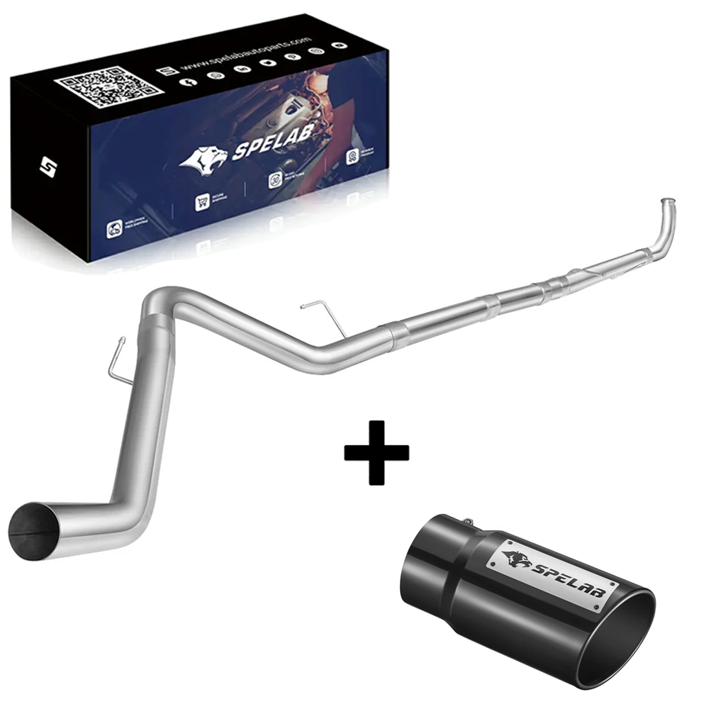 4''/5'' 2013-2018 6.7 Cummins DPF Delete Race Pipe Dodge Ram 2500/3500 | SPELAB-11