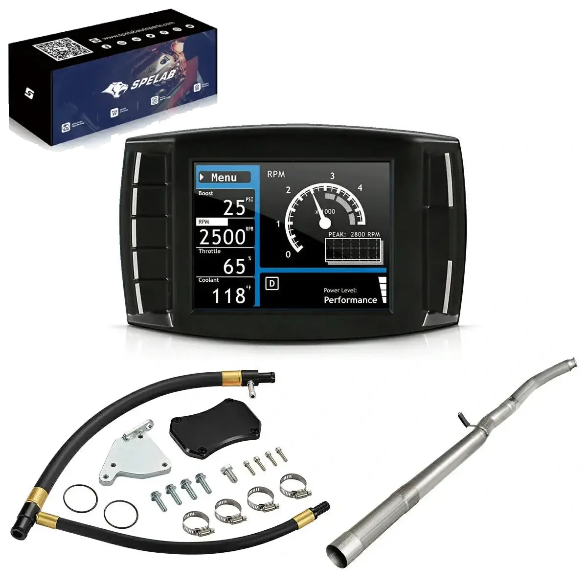 Diesel Tuner EGR/DPF/DEF Delete 2011-2016 LML 6.6L Duramax All-in-One Kit | SPELAB