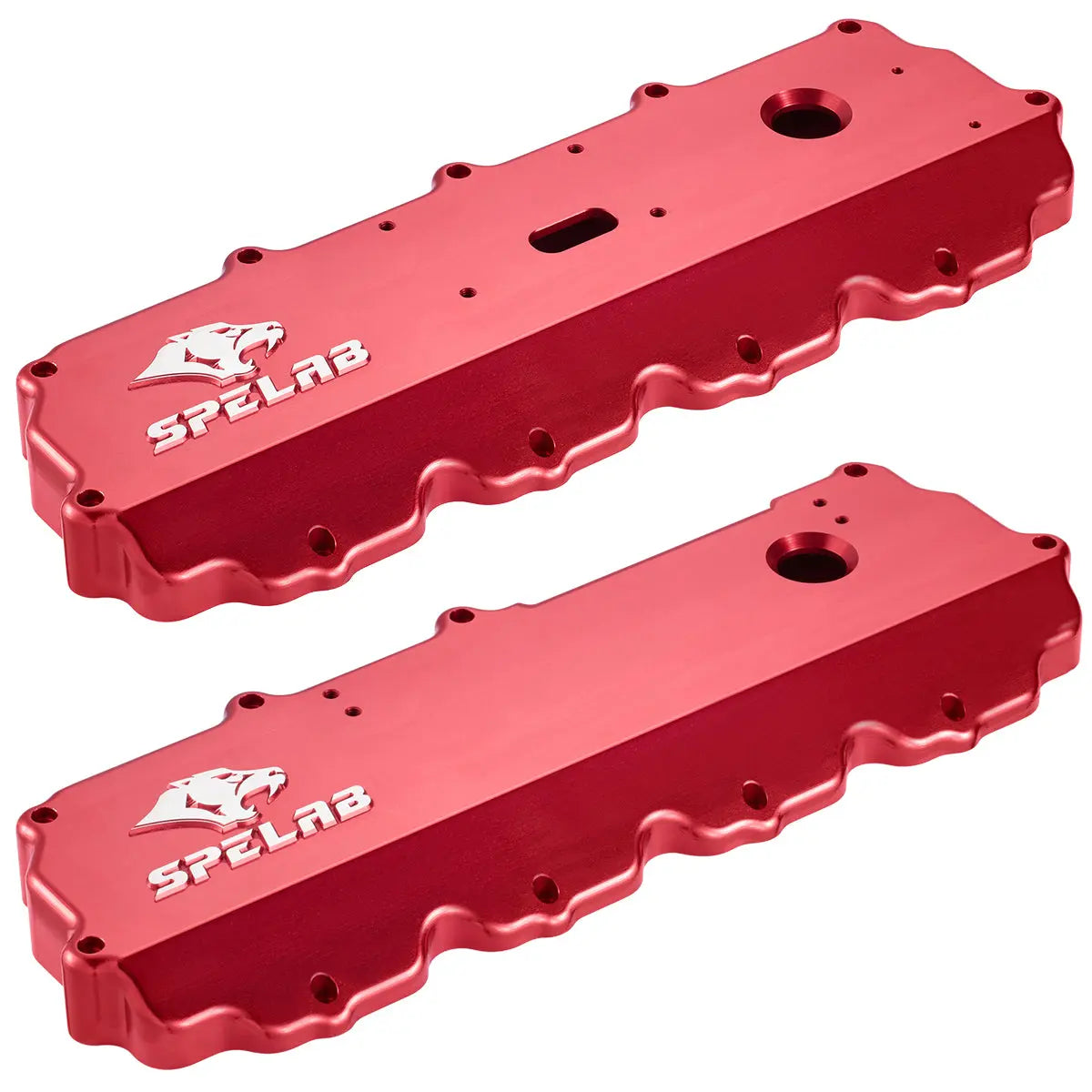 Billet Aluminum Valve Cover for 2004.5–2007 Ford 6.0L Powerstroke | SPELAB