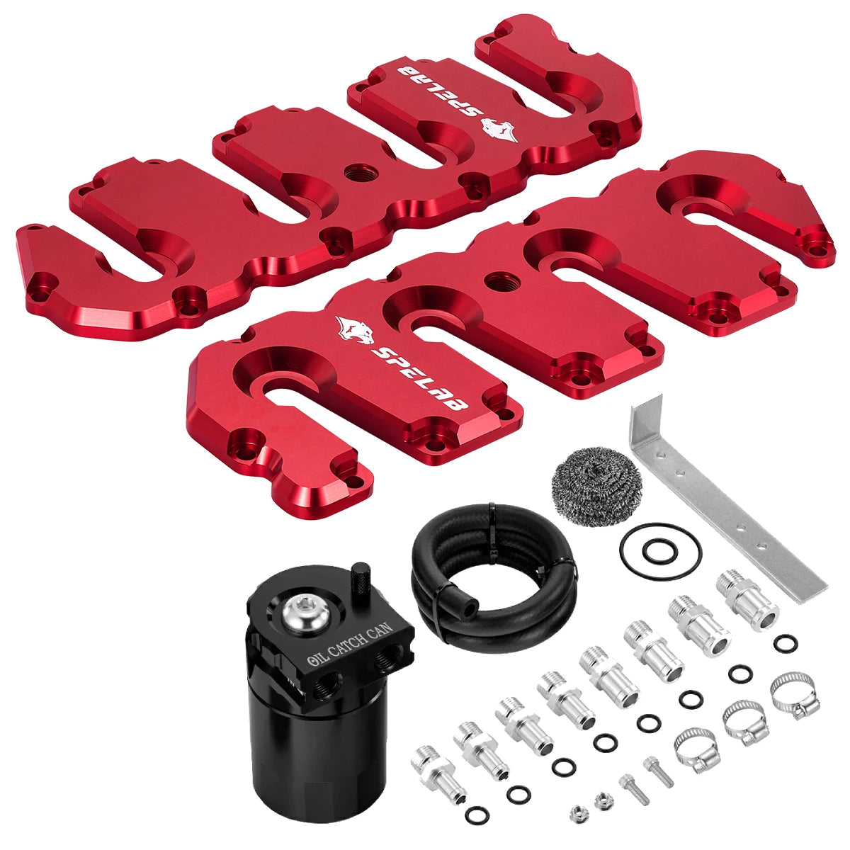 Billet Aluminum Valve Cover for 2004.5–2010 GM LLY LBZ LMM Chevrolet/GMC 2500HD 3500HD 6.6L Duramax | SPELAB