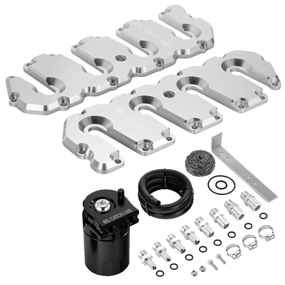 Billet Aluminum Valve Cover for 2004.5–2010 GM LLY LBZ LMM Chevrolet/GMC 2500HD 3500HD 6.6L Duramax | SPELAB