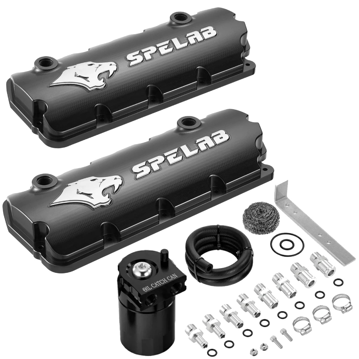 Billet Aluminum Valve Cover for 2008-2010 Ford F250 F350 F450 F550 6.4L Powerstroke | SPELAB