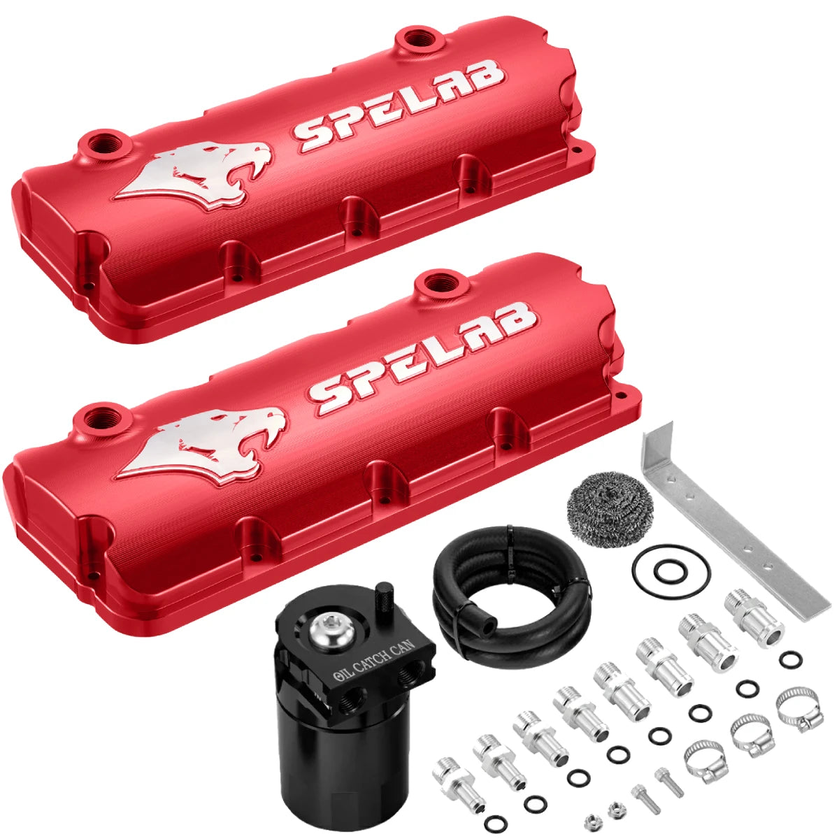 Billet Aluminum Valve Cover for 2008-2010 Ford F250 F350 F450 F550 6.4L Powerstroke | SPELAB