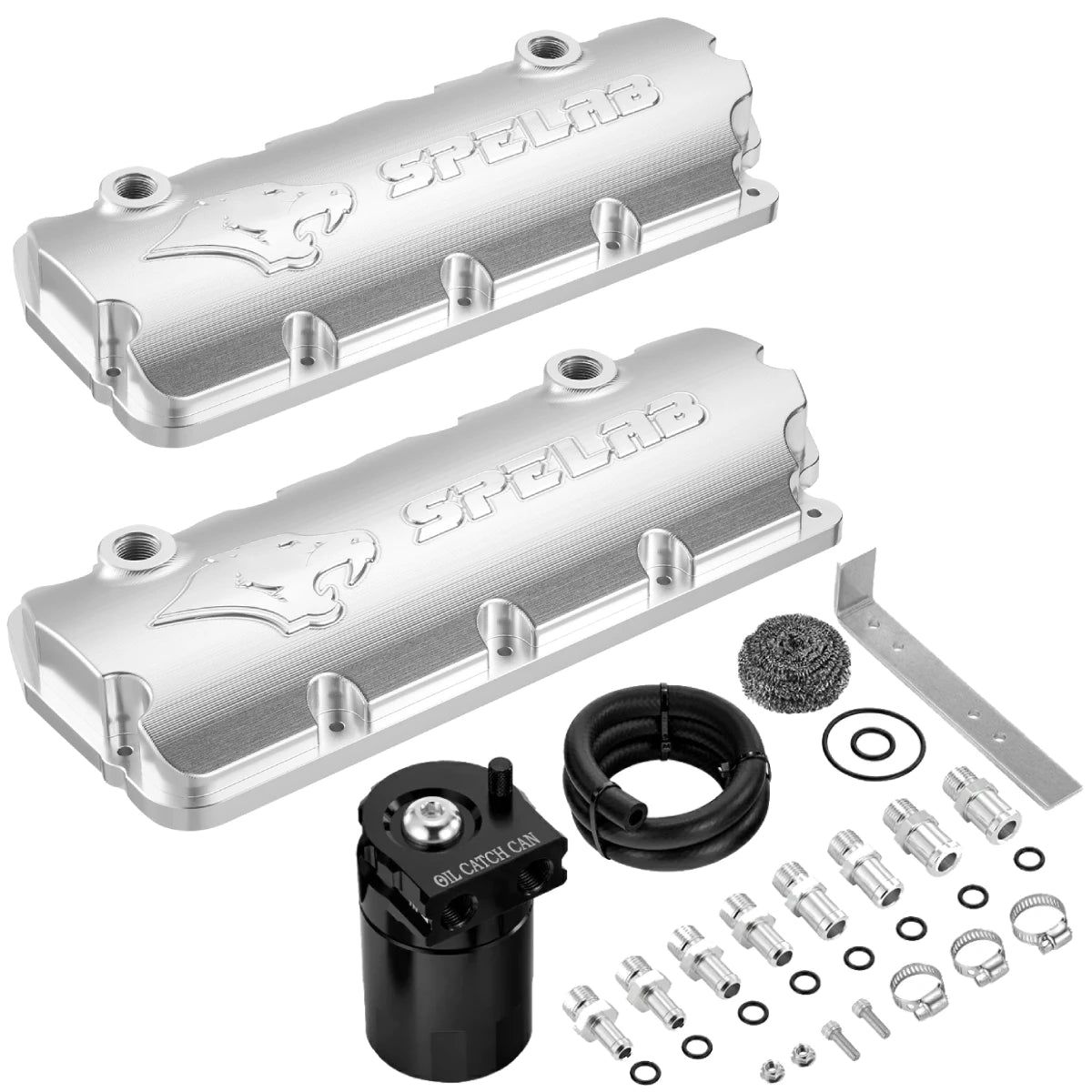 Billet Aluminum Valve Cover for 2008-2010 Ford F250 F350 F450 F550 6.4L Powerstroke | SPELAB