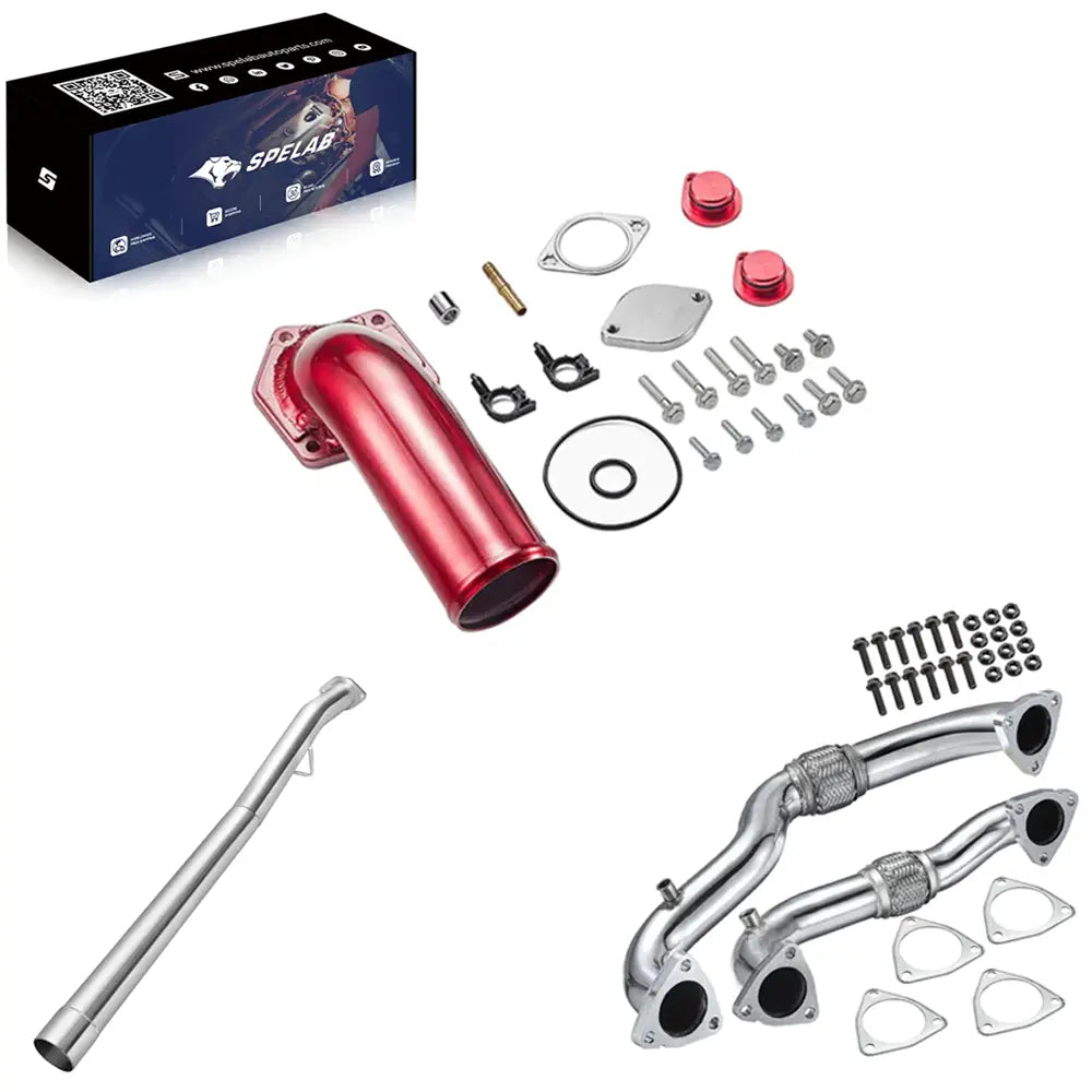 DPF/DEF/EGR/Up-Pipe 2008-2010 Ford 6.4L Powerstroke All-in-One Kit |SPELAB