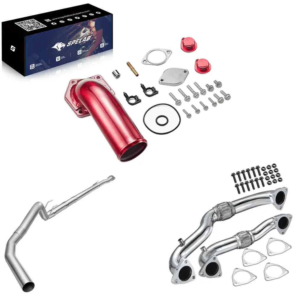 DPF/DEF/EGR/Up-Pipe 2008-2010 Ford 6.4L Powerstroke All-in-One Kit |SPELAB