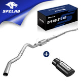 4"/5" Turbo-Back for 2007.5-2009 Dodge Ram 6.7L Dielsel DPF Delete Race Pipe | SPELAB