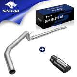4‘’ Downpipe-Back Exhaust DPF Delete for 2008-2010 Ford 6.4 Powerstroke | SPELAB