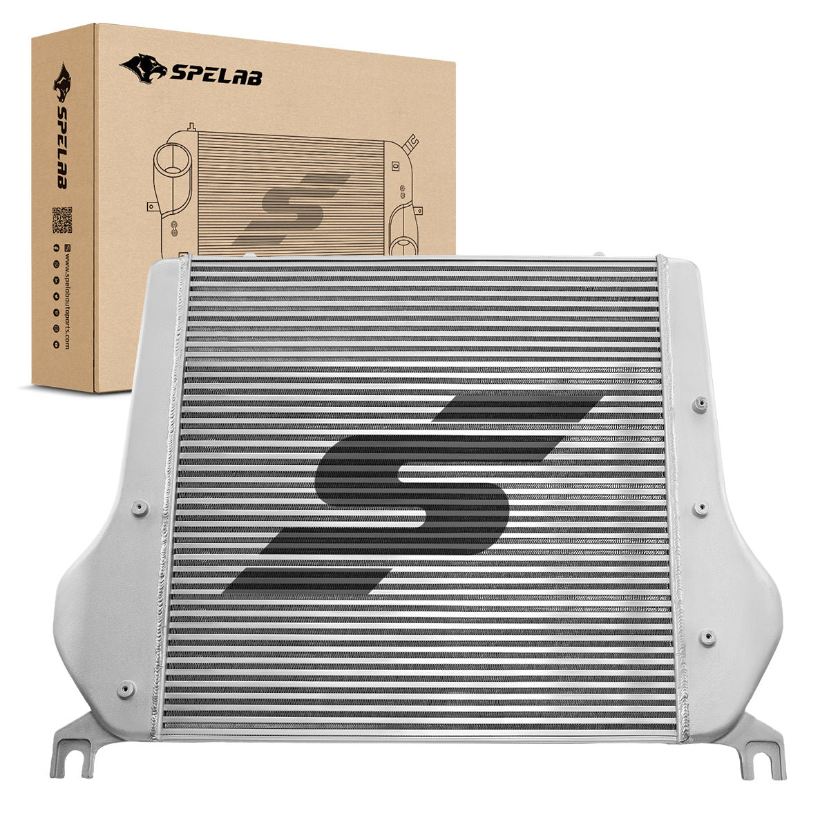 Upgrade All-Aluminum Tube-Fin Intercooler for 2010-2012 Dodge Ram 2500/3500 6.7L Diesel | SPELAB