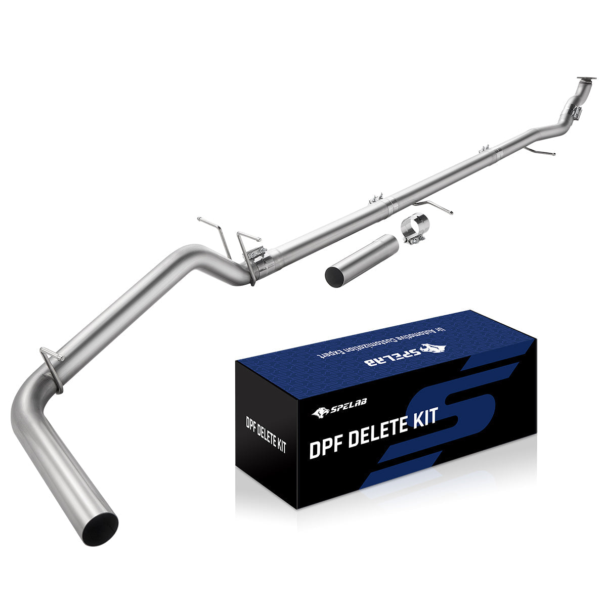 3" Turbo-Back without Muffler for 2016-2019 LWN 2.8L Duramax