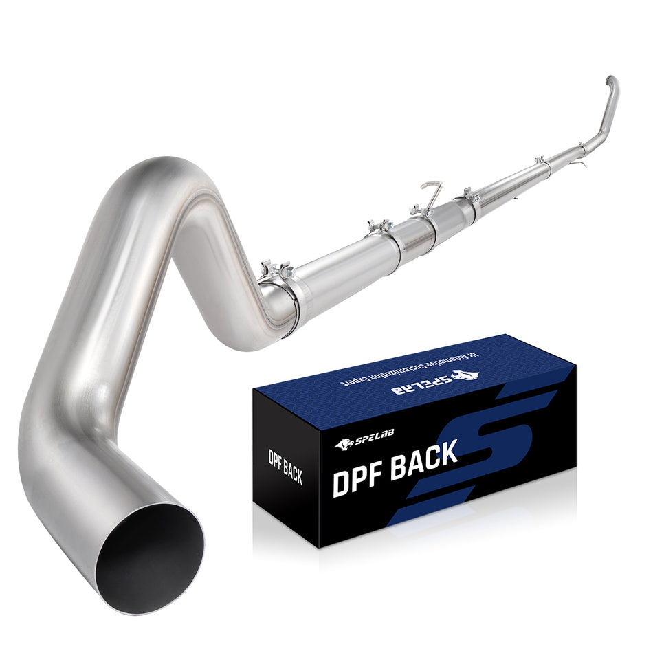 4‘’ Turbo-Back Exhaust System No Muffler for 1999.5-2003 Ford F-250 F-350 7.3L Powerstroke