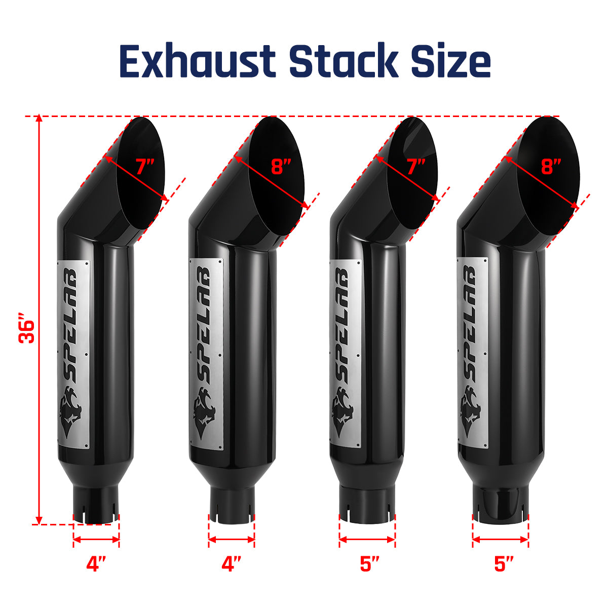 Exhaust Stack Size