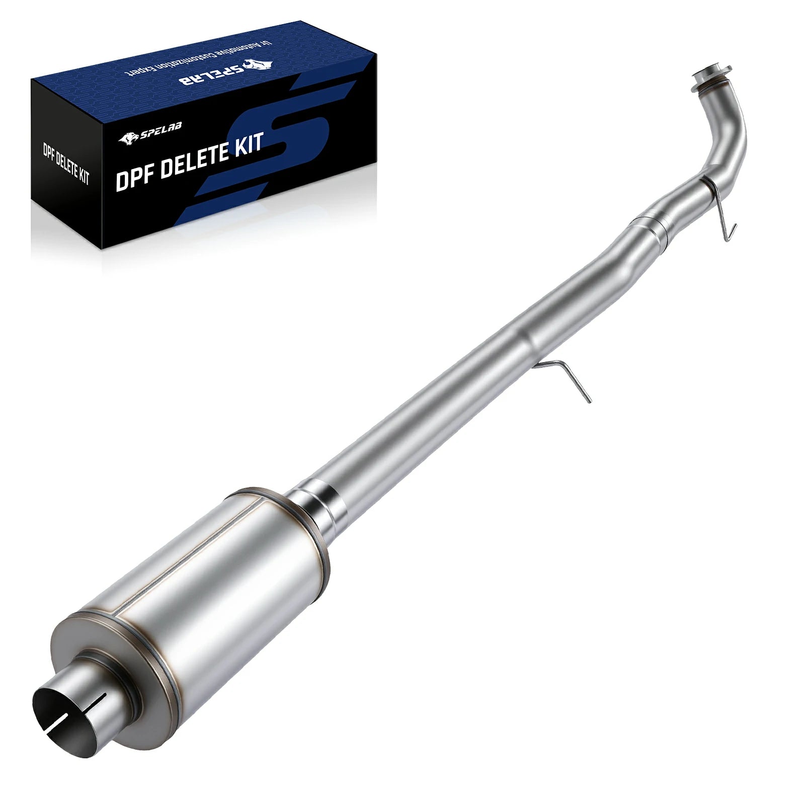 4‘’/5‘’ 2011-2016 LML 6.6 Duramax DPF Delete Race Pipe Exhaust Chevy GMC 2500HD 3500HD