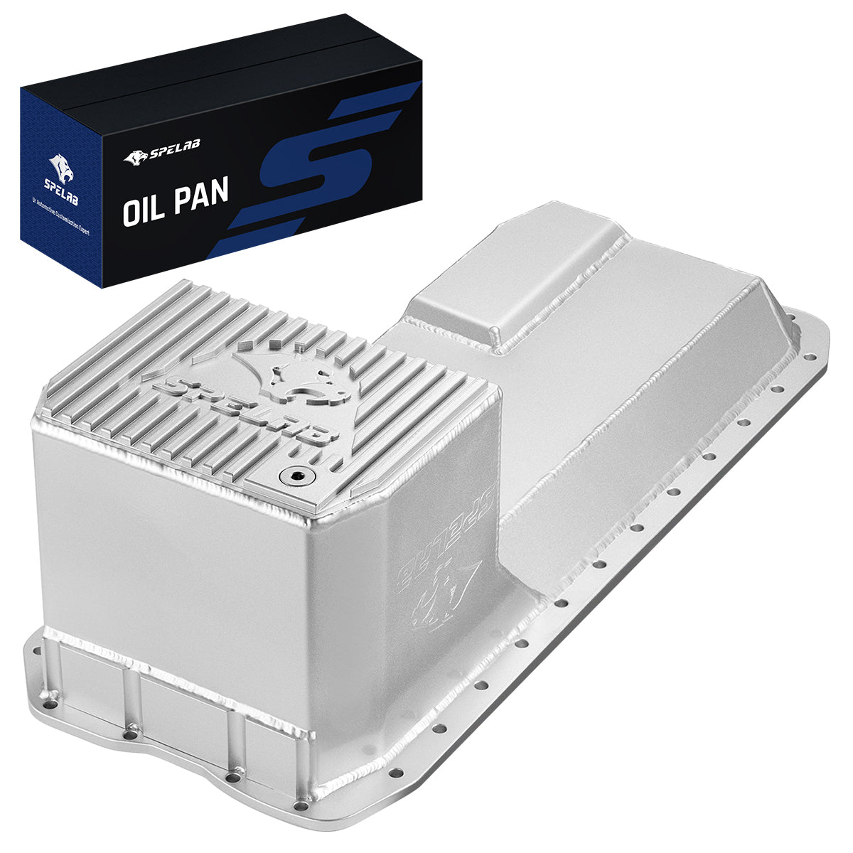 Oil Pan For 2003-2022 5.9 & 6.7 Cummins  Dodge Ram 2500/3500 Billet Aluminum|SPELAB-1