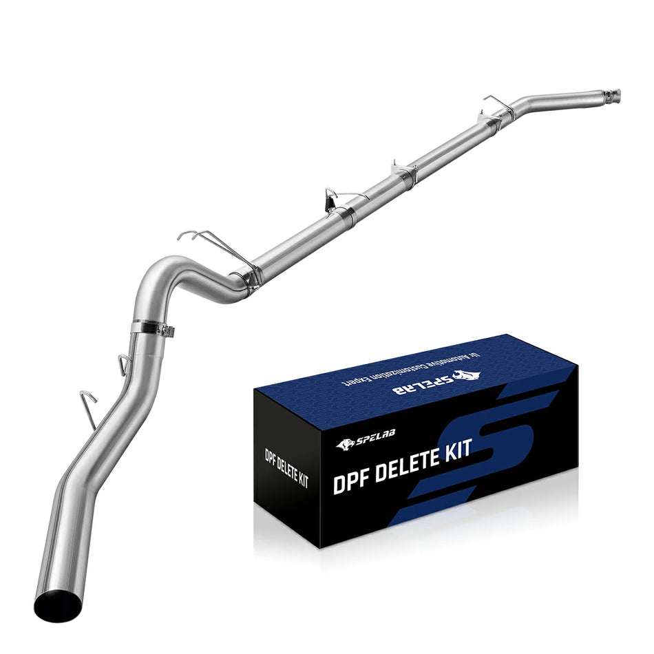 4" Turbo-Back Exhaust without Muffler for 98.5-02 Dodge Ram 2500/3500 5.9L Diesel