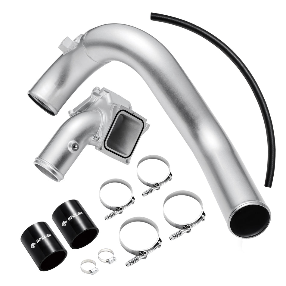 3" Y-Bridge & Cold Side Intercooler Pipe Kit for 2006-2010 Chevy/GMC 2500HD/3500HD 6.6L Duramax LBZ LMM | SPELAB