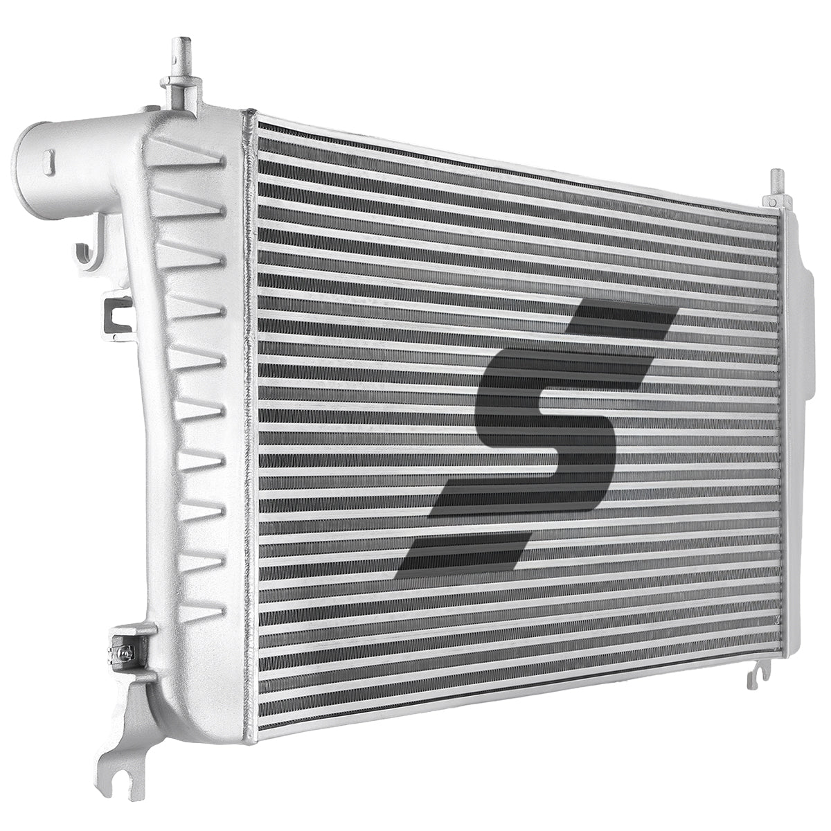 Upgrade All-Aluminum Tube-Fin Intercooler for 2006–2010 LMM Chevrolet/GMC Sierra 2500HD 3500HD 6.6L Duramax   | SPELAB