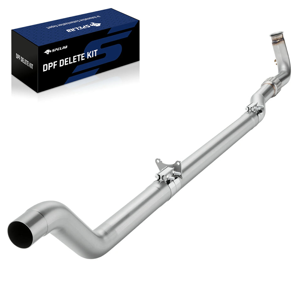 3" DPF Delete Race Pipe for 2020-2023 Jeep Wrangler 3.0L Ecodiesel