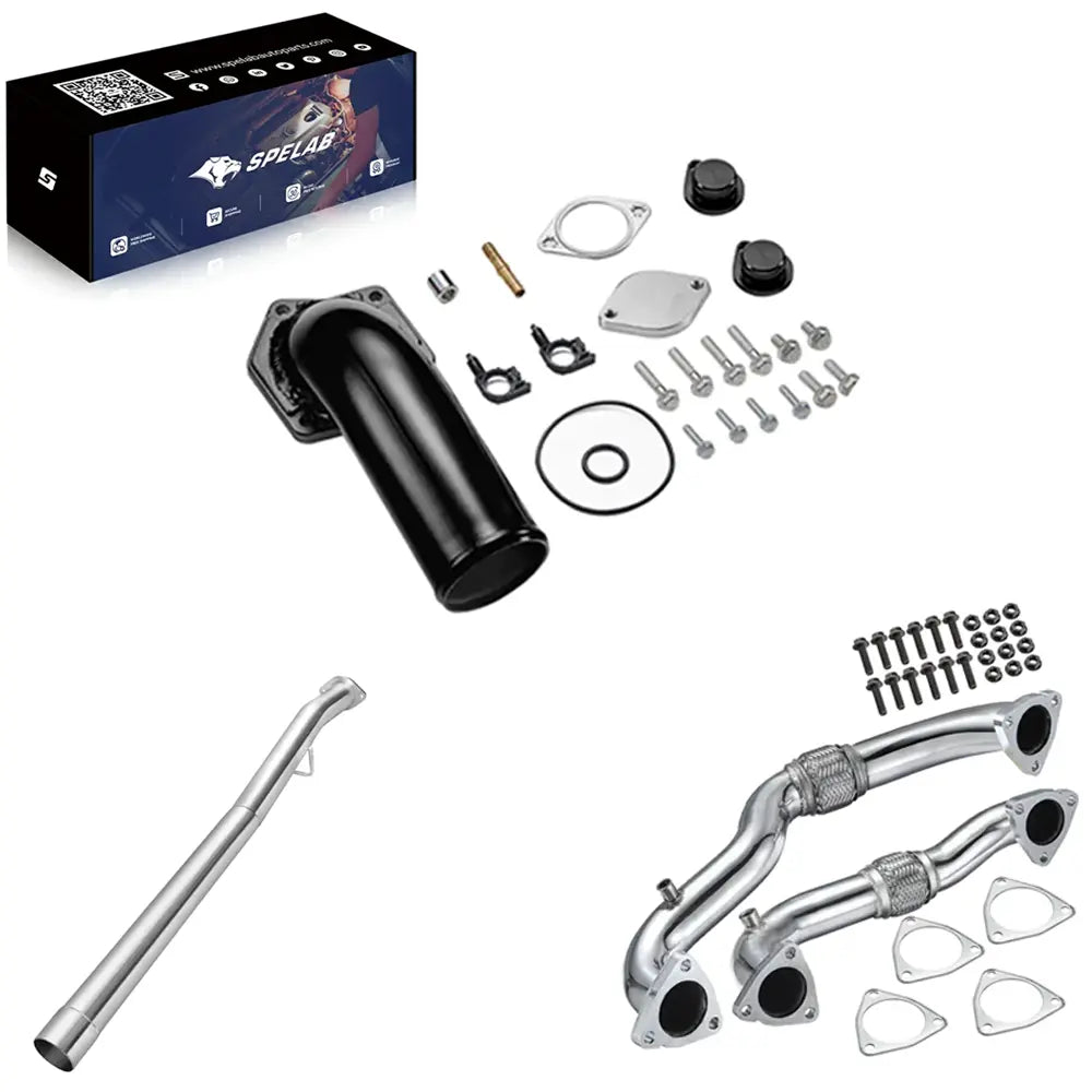 DPF/DEF/EGR/Up-Pipe 2008-2010 Ford 6.4L Powerstroke All-in-One Kit |SPELAB
