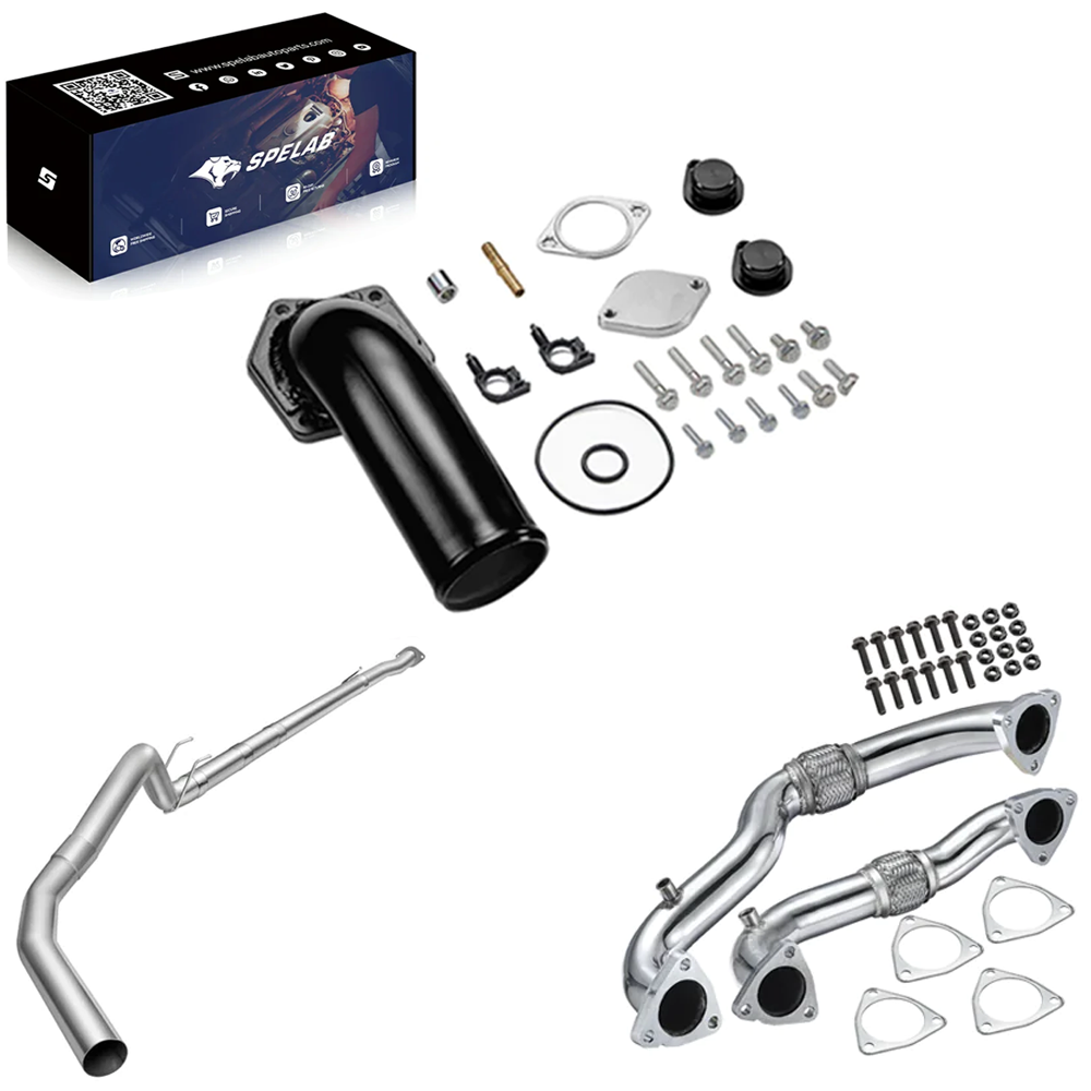 DPF/DEF/EGR/Up-Pipe 2008-2010 Ford 6.4L Powerstroke All-in-One Kit |SPELAB
