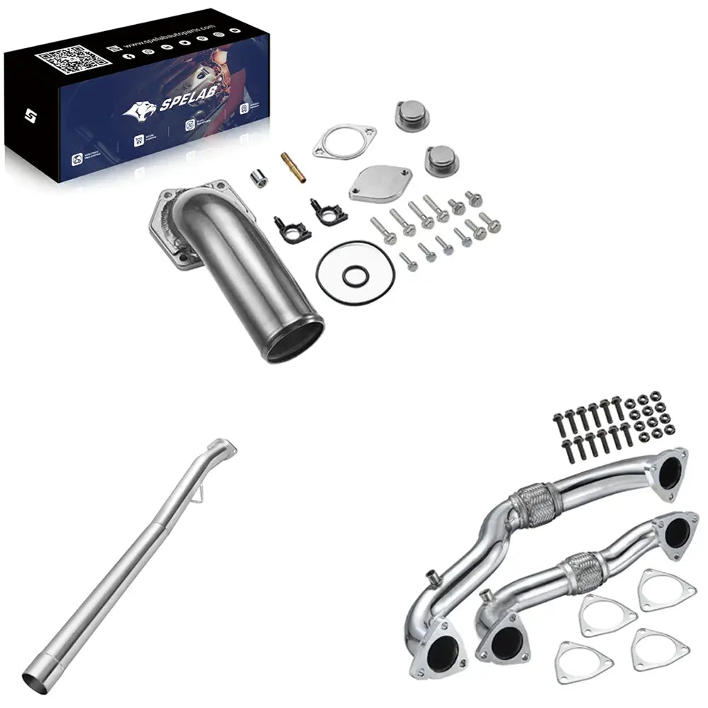 DPF/DEF/EGR/Up-Pipe 2008-2010 Ford 6.4L Powerstroke All-in-One Kit |SPELAB